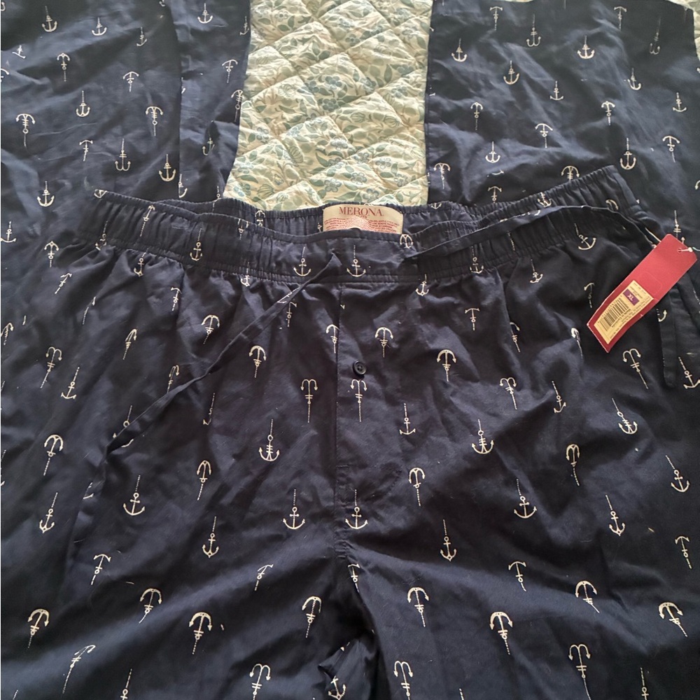 Target Navy Anchor Print Men's Pants